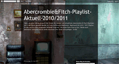 Desktop Screenshot of abercrombie-playlist.blogspot.com