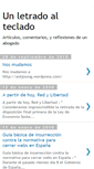 Mobile Screenshot of letradoalteclado.blogspot.com