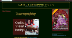 Desktop Screenshot of edmondsonartist.blogspot.com
