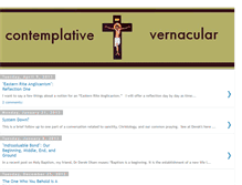 Tablet Screenshot of contemplativevernacular.blogspot.com