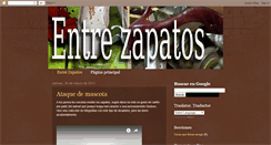 Desktop Screenshot of entrezapato.blogspot.com