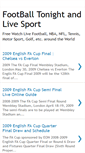 Mobile Screenshot of footballtonight.blogspot.com
