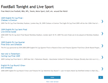 Tablet Screenshot of footballtonight.blogspot.com