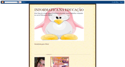 Desktop Screenshot of iinformaticanaeducacao.blogspot.com