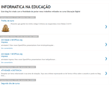 Tablet Screenshot of iinformaticanaeducacao.blogspot.com
