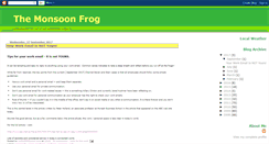 Desktop Screenshot of monsoon-frog.blogspot.com