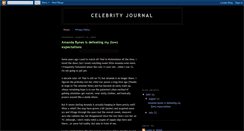 Desktop Screenshot of celebrity-journal.blogspot.com