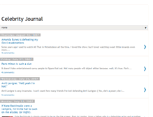 Tablet Screenshot of celebrity-journal.blogspot.com