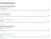 Tablet Screenshot of ourworldtravels.blogspot.com