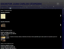 Tablet Screenshot of juancarloscespedes.blogspot.com