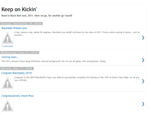Tablet Screenshot of keeponkickin.blogspot.com
