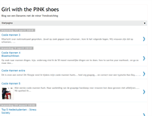 Tablet Screenshot of girlwiththepinkshoes.blogspot.com