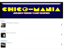 Tablet Screenshot of chico-mania.blogspot.com