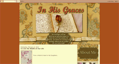 Desktop Screenshot of inhisgraces.blogspot.com