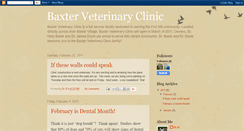 Desktop Screenshot of baxtervet.blogspot.com