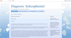 Desktop Screenshot of diagnosisschizophrenia.blogspot.com