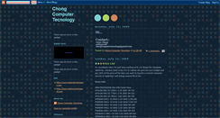 Desktop Screenshot of chongcomputertecnology.blogspot.com