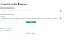 Tablet Screenshot of chongcomputertecnology.blogspot.com