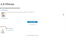 Tablet Screenshot of advillarosa.blogspot.com