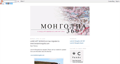 Desktop Screenshot of landartmongolia.blogspot.com