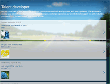 Tablet Screenshot of developyourtalent.blogspot.com