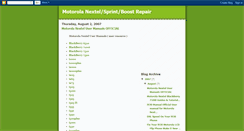 Desktop Screenshot of nextel-repair.blogspot.com