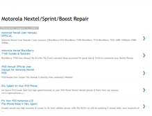 Tablet Screenshot of nextel-repair.blogspot.com