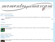 Tablet Screenshot of momentos-que-marcam.blogspot.com