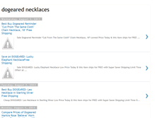 Tablet Screenshot of dogearednecklaces.blogspot.com