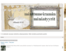 Tablet Screenshot of minttumeirami.blogspot.com