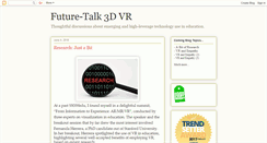 Desktop Screenshot of edtechfuture-talk.blogspot.com