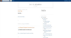 Desktop Screenshot of diyspares.blogspot.com