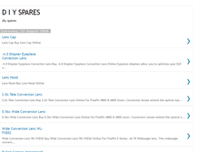 Tablet Screenshot of diyspares.blogspot.com