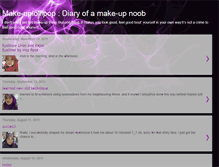 Tablet Screenshot of make-uplollipop.blogspot.com