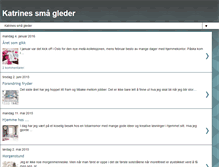 Tablet Screenshot of katrinessmaagleder.blogspot.com
