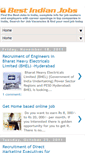 Mobile Screenshot of bestindianjobs.blogspot.com