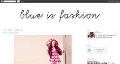 Desktop Screenshot of blueisfashion.blogspot.com