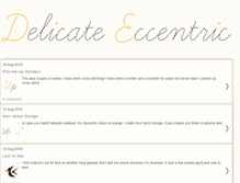 Tablet Screenshot of delicate-eccentric.blogspot.com