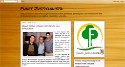 Desktop Screenshot of funesjusticialista.blogspot.com