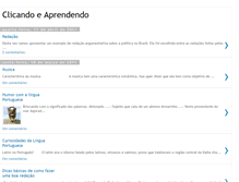 Tablet Screenshot of clicandoeaprendendoifto.blogspot.com