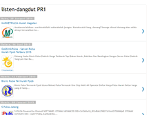 Tablet Screenshot of listen-dangdut.blogspot.com