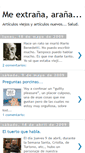 Mobile Screenshot of meextrana.blogspot.com
