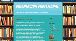 Desktop Screenshot of orientacinprofesionalrmv.blogspot.com