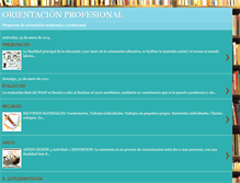 Tablet Screenshot of orientacinprofesionalrmv.blogspot.com