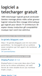Mobile Screenshot of logiciel01.blogspot.com