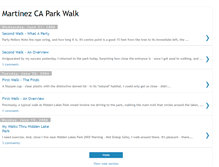 Tablet Screenshot of martinezcaparkwalk.blogspot.com