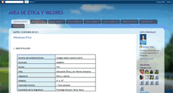 Desktop Screenshot of eticayvalorescerini.blogspot.com