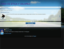 Tablet Screenshot of eticayvalorescerini.blogspot.com