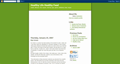 Desktop Screenshot of health-n-food.blogspot.com