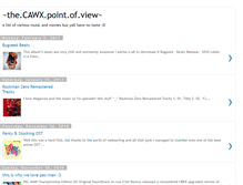 Tablet Screenshot of cawx.blogspot.com
